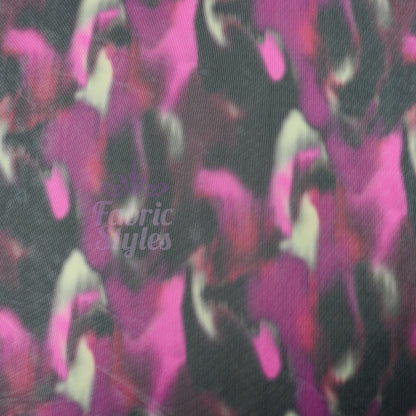 Pink Tie Dye Power Mesh Fabric