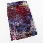 Tie Dye Paisley Power Mesh Fabric