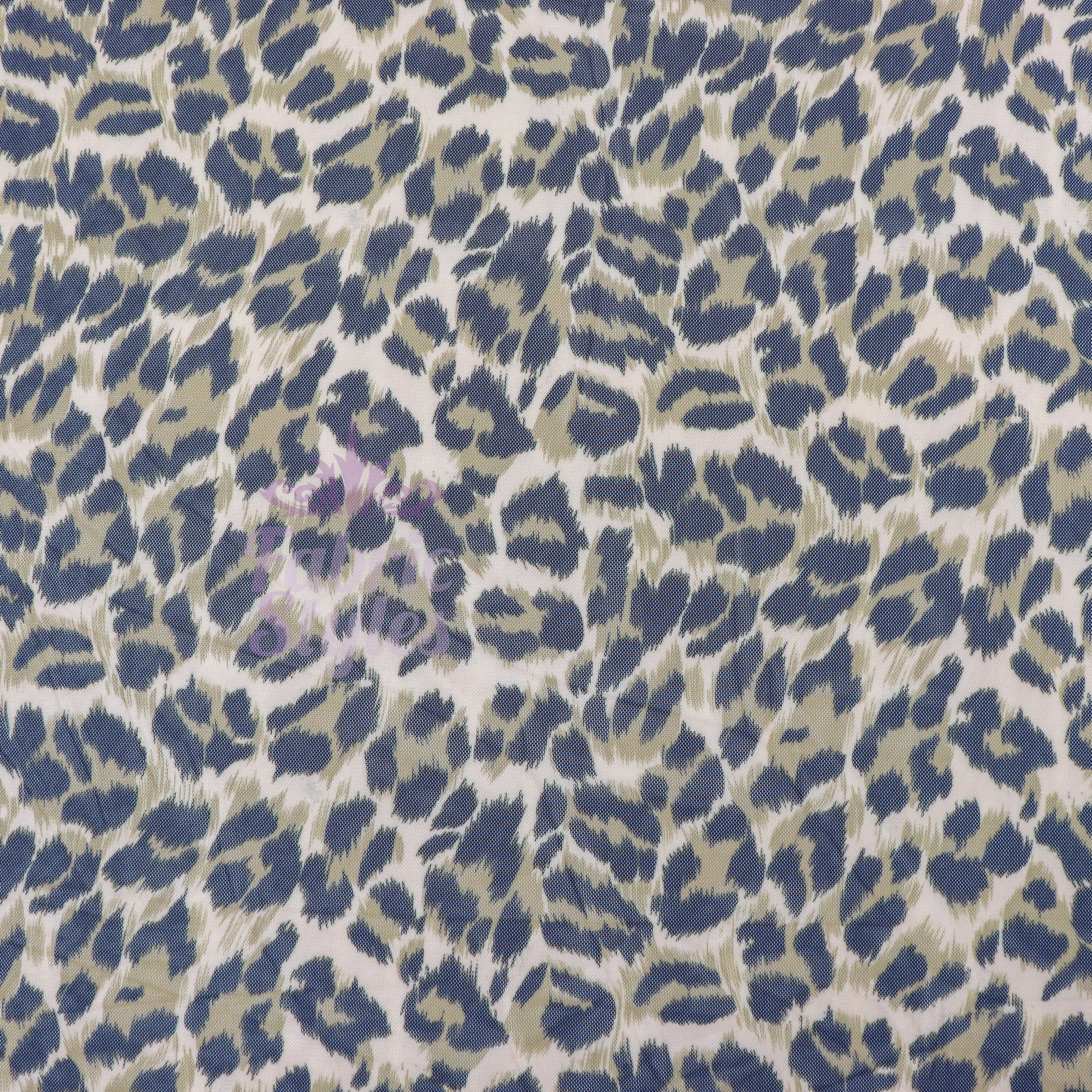 Leopard Print Power Mesh Fabric