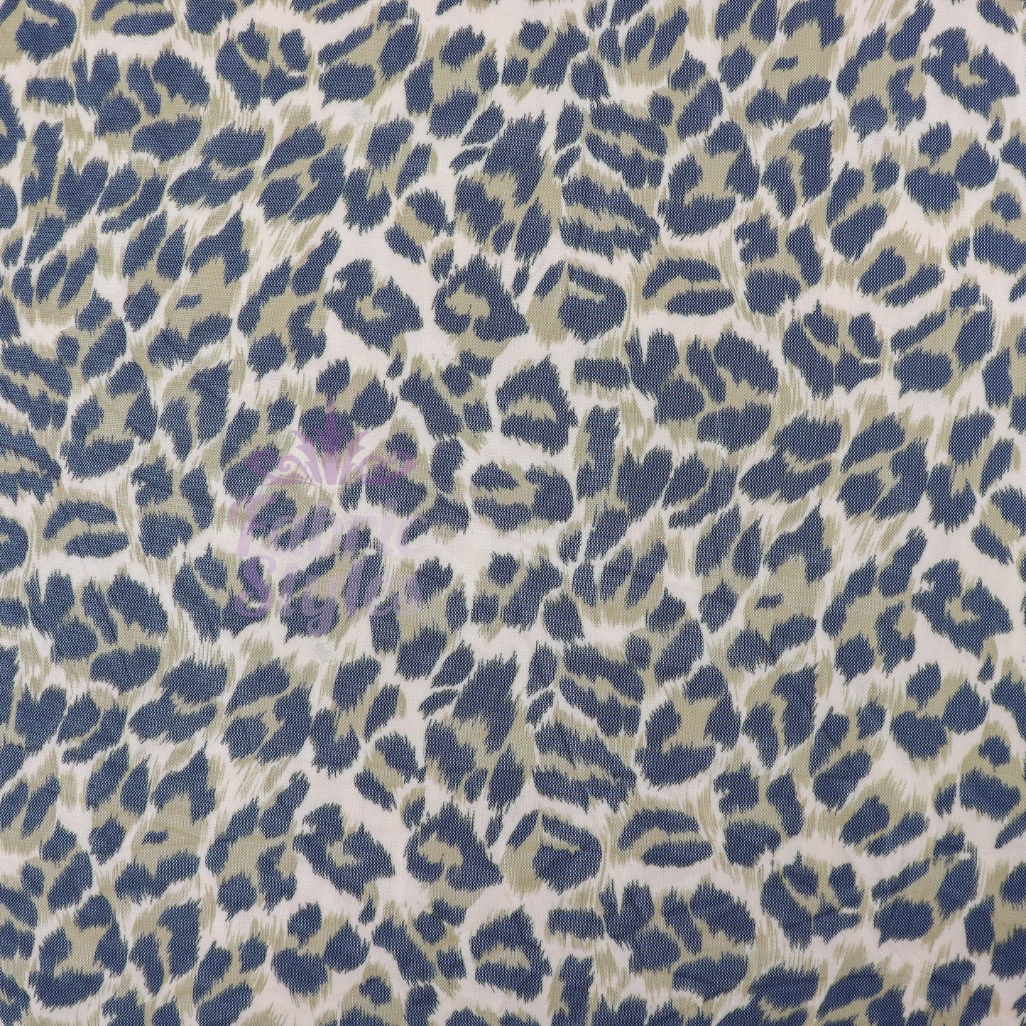 Leopard Print Power Mesh Fabric