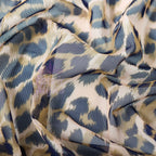 Leopard Print Power Mesh Fabric