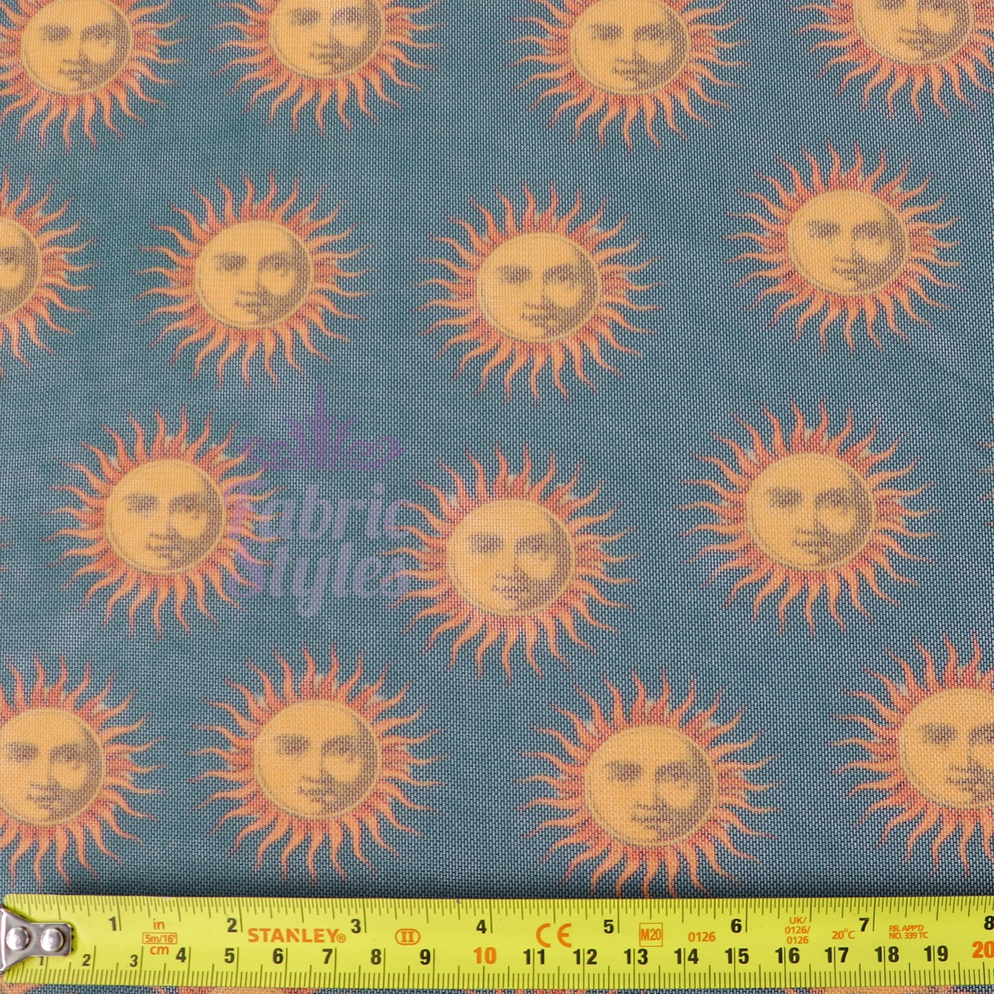 Sun Face Power Mesh Fabric