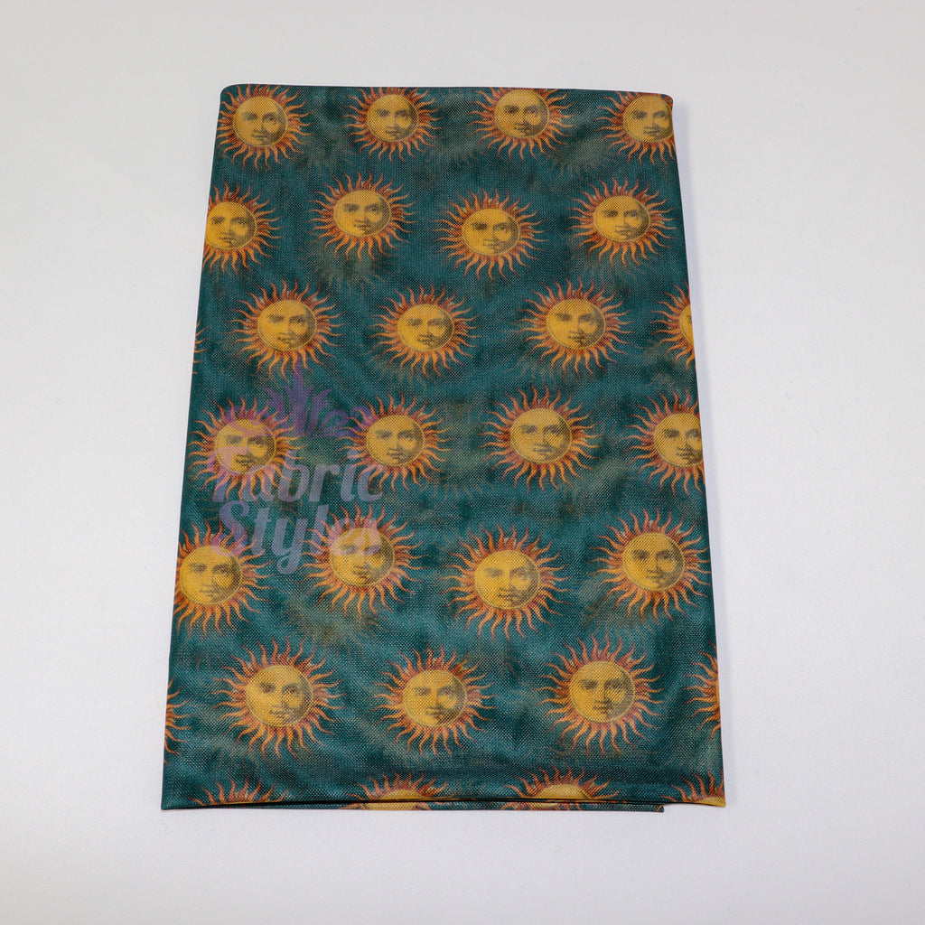 Sun Face Power Mesh Fabric