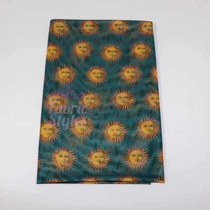 Sun Face Power Mesh Fabric
