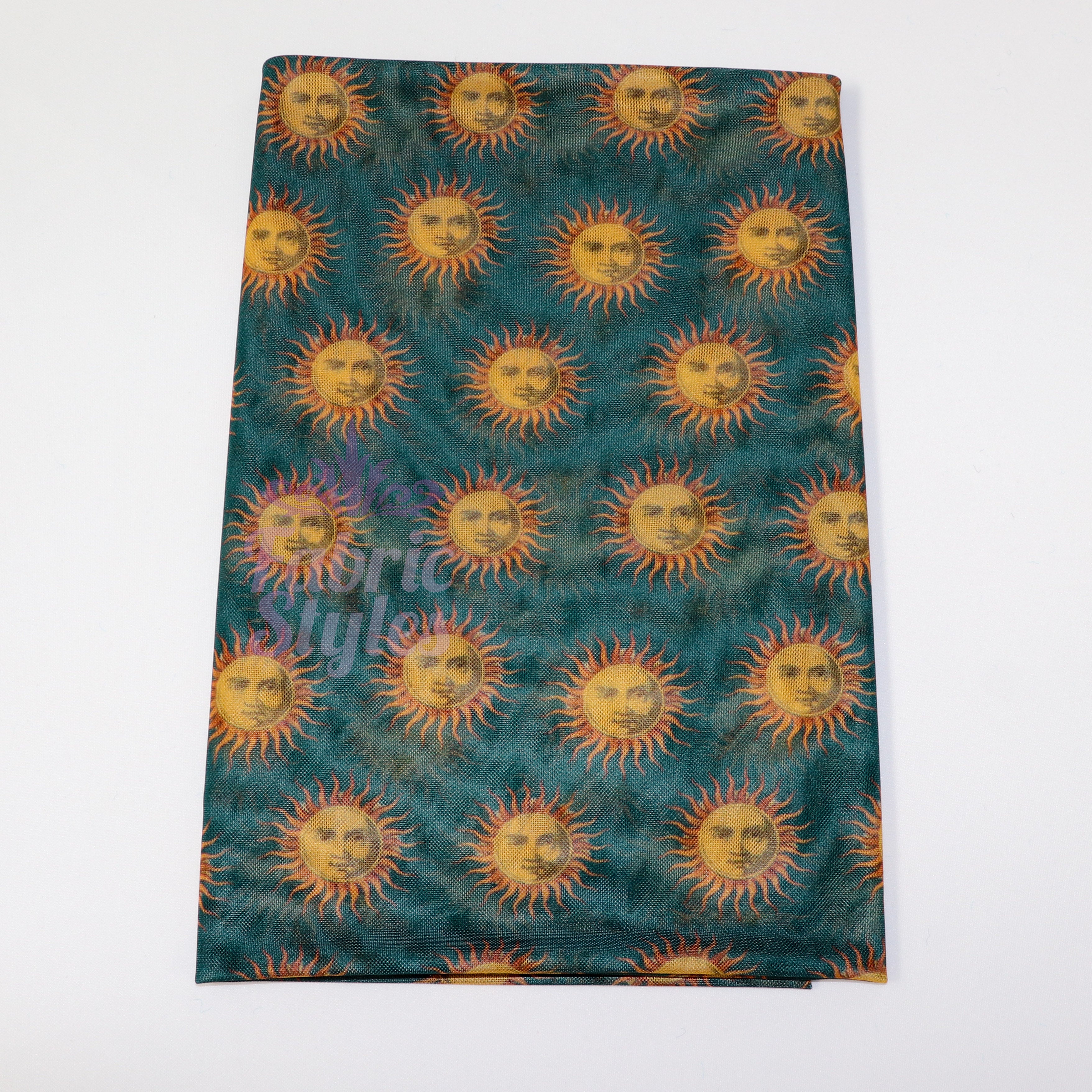Sun Face Power Mesh Fabric