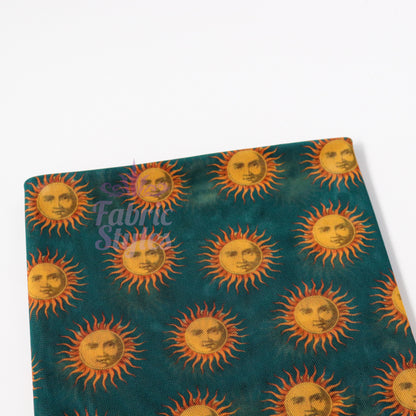 Sun Face Power Mesh Fabric