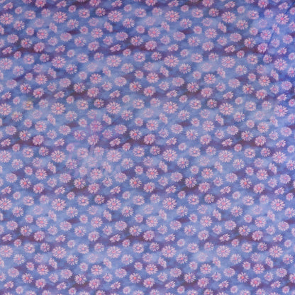 Ditsy Daisy Floral Power Mesh Fabric