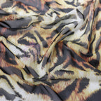 Tiger Print Power Mesh Fabric