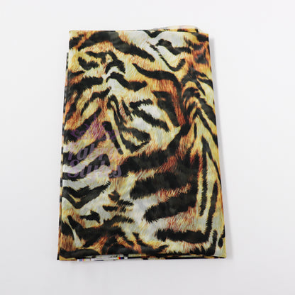 Tiger Print Power Mesh Fabric