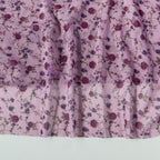 Pink Ditsy Floral Power Mesh Fabric