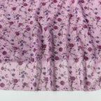 Pink Ditsy Floral Power Mesh Fabric