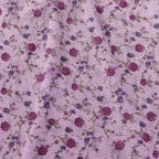 Pink Ditsy Floral Power Mesh Fabric