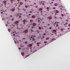 Pink Ditsy Floral Power Mesh Fabric