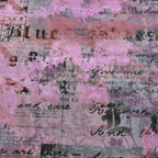 Old Newspaper Power Mesh Fabric