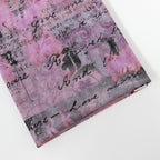 Old Newspaper Power Mesh Fabric