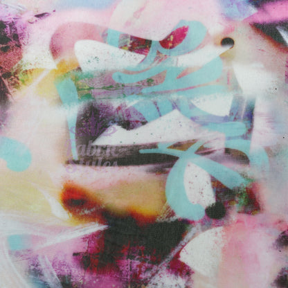Tie Dye Graffiti Power Mesh Fabric