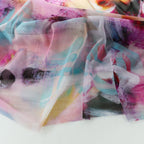 Tie Dye Graffiti Power Mesh Fabric