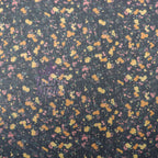 Ditsy Orange Floral Power Mesh Fabric