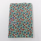 Mint Cherries Power Mesh Fabric