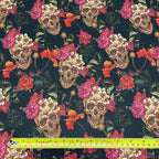 Floral Skull Print