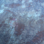 Blue Paisley Power Mesh Fabric