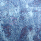 Blue Paisley Power Mesh Fabric