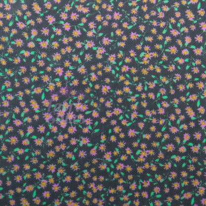 Ditsy Floral Power Mesh Fabric