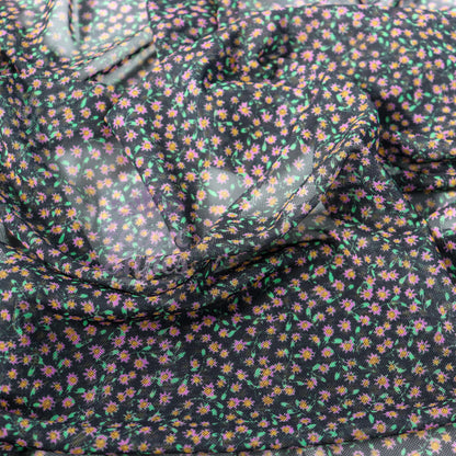 Ditsy Floral Power Mesh Fabric
