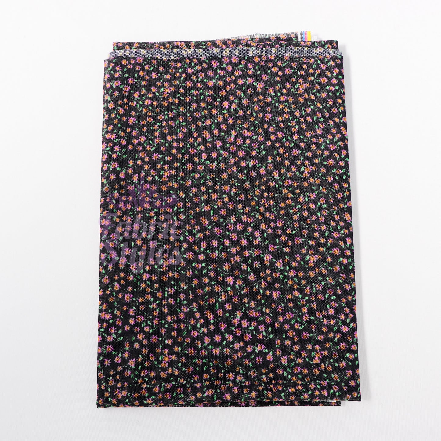 Ditsy Floral Power Mesh Fabric