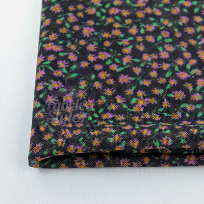 Ditsy Floral Power Mesh Fabric