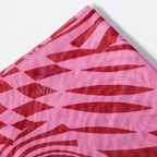 Pink Abstract Swirl Power Mesh Fabric
