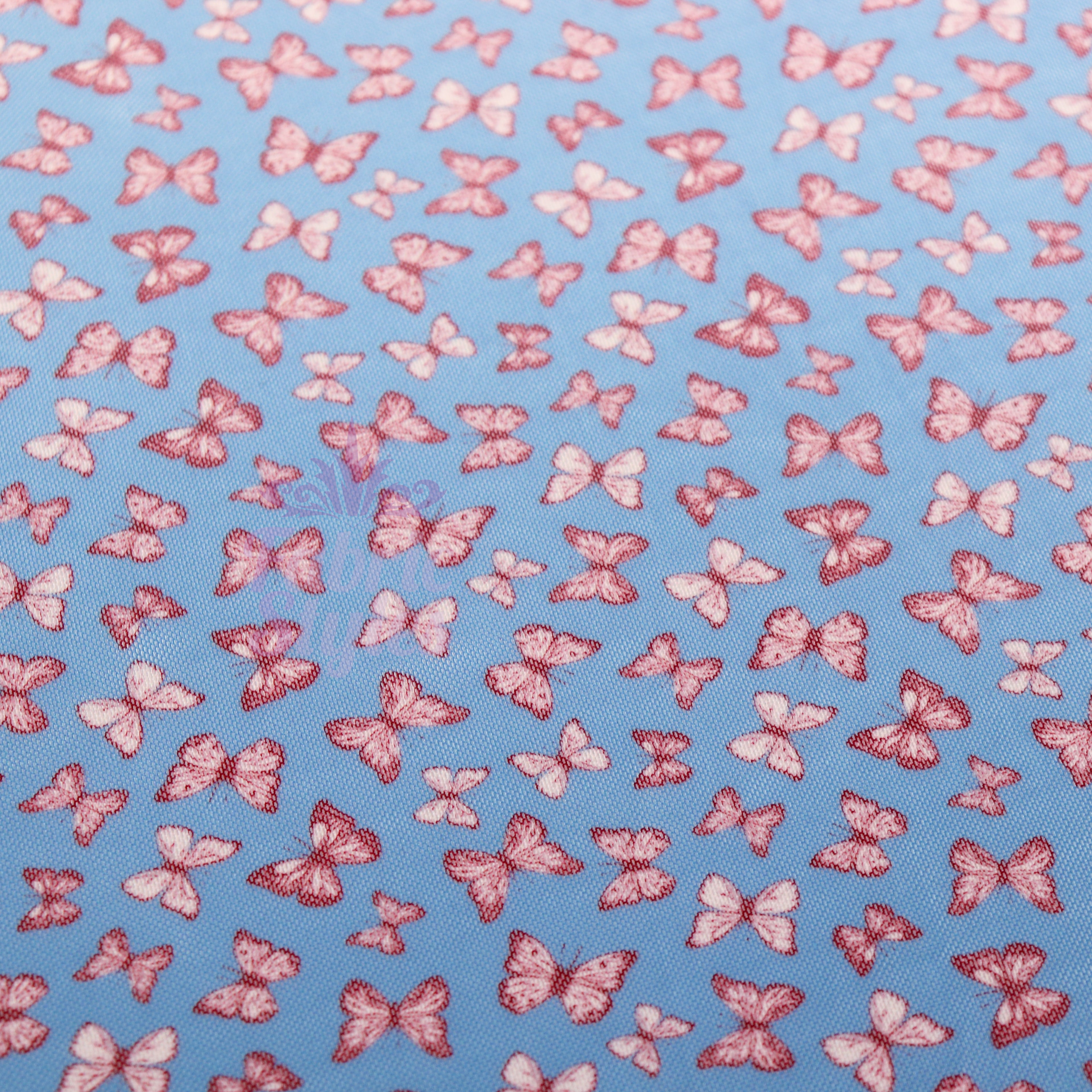 Mini Butterfly Flower Power Mesh Fabric