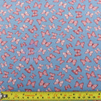 Mini Butterfly Flower Power Mesh Fabric