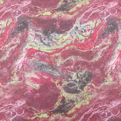 Pink Power Mesh Tie Dye Fabric