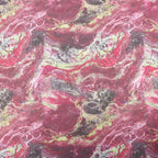 Pink Power Mesh Tie Dye Fabric