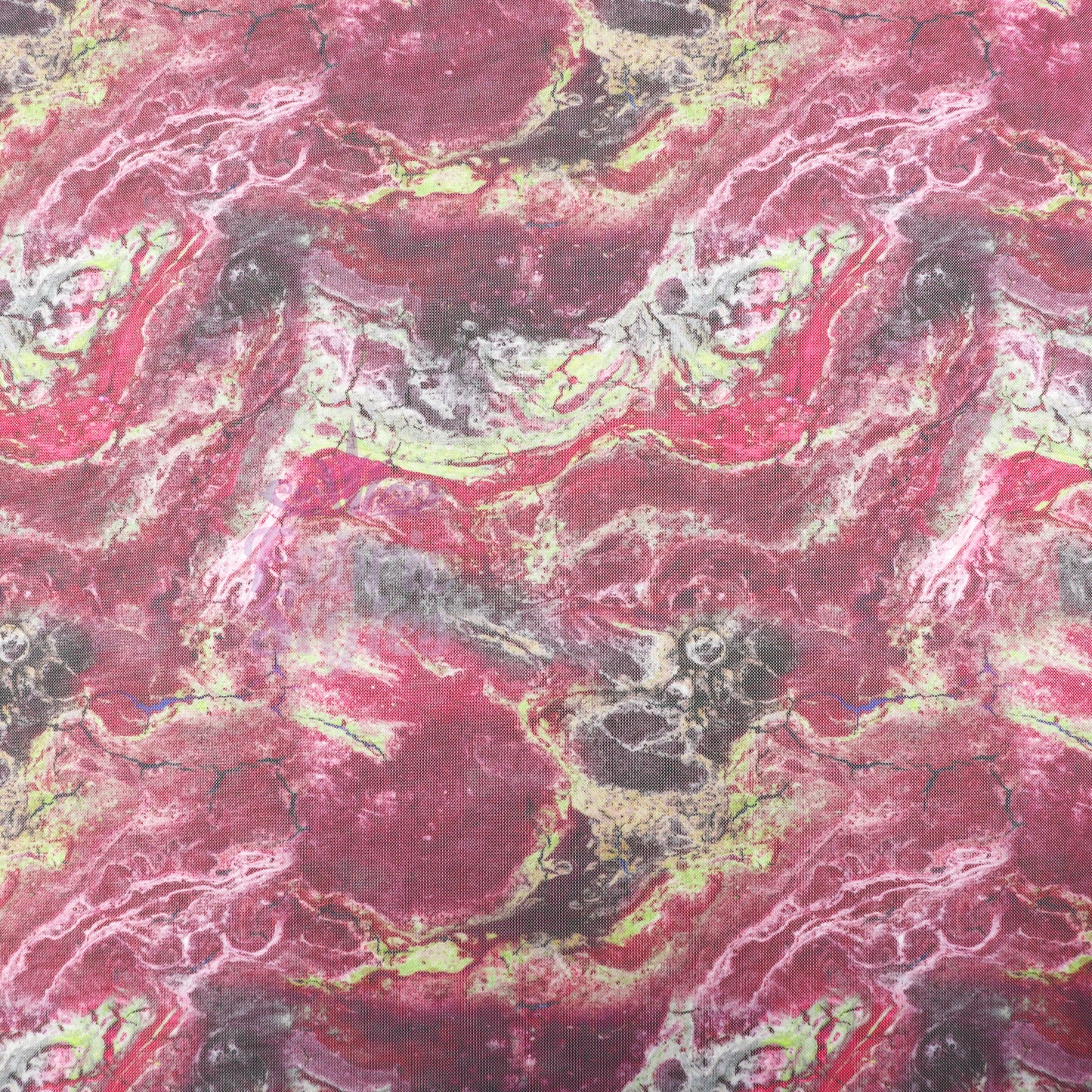 Pink Power Mesh Tie Dye Fabric