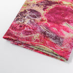 Pink Power Mesh Tie Dye Fabric