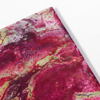 Pink Power Mesh Tie Dye Fabric