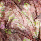 Floral Multicolor Power Mesh Fabric