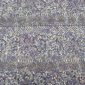 Blue Aztec Power Mesh Fabric