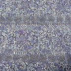 Blue Aztec Power Mesh Fabric