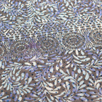 Blue Aztec Power Mesh Fabric