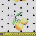Lemon Polka Dots