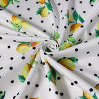 Lemon Polka Dots