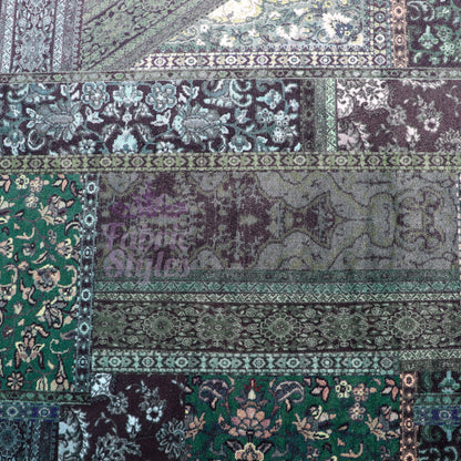 Green Velvet Fabric
