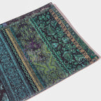 Green Baroque Floral Velvet