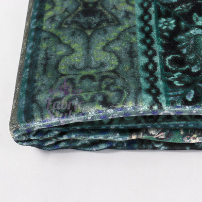 Green Velvet Fabric