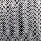Geometric Squares Grey Loungewear Fabric
