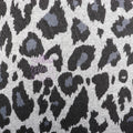 Grey Leopard Animal Loungewear Fabric