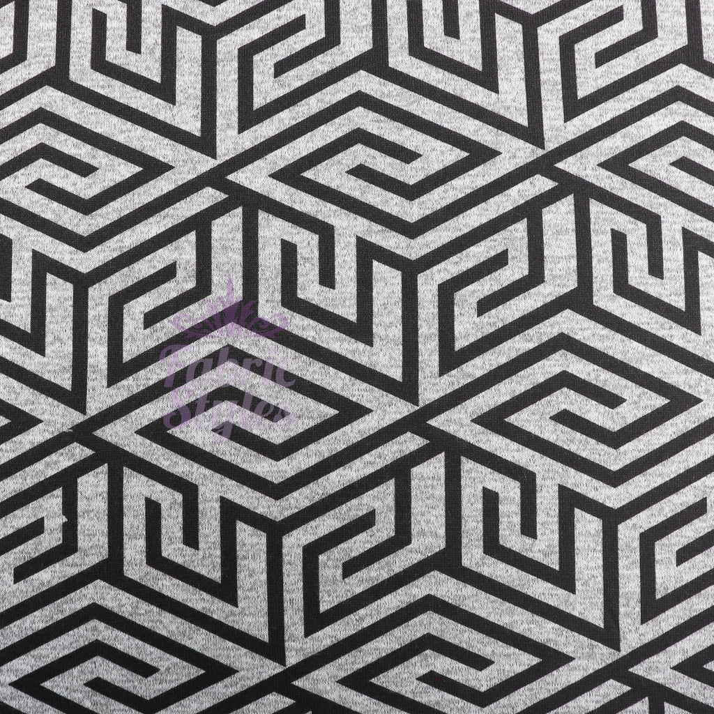 Aztec Geometric Loungewear Fabric